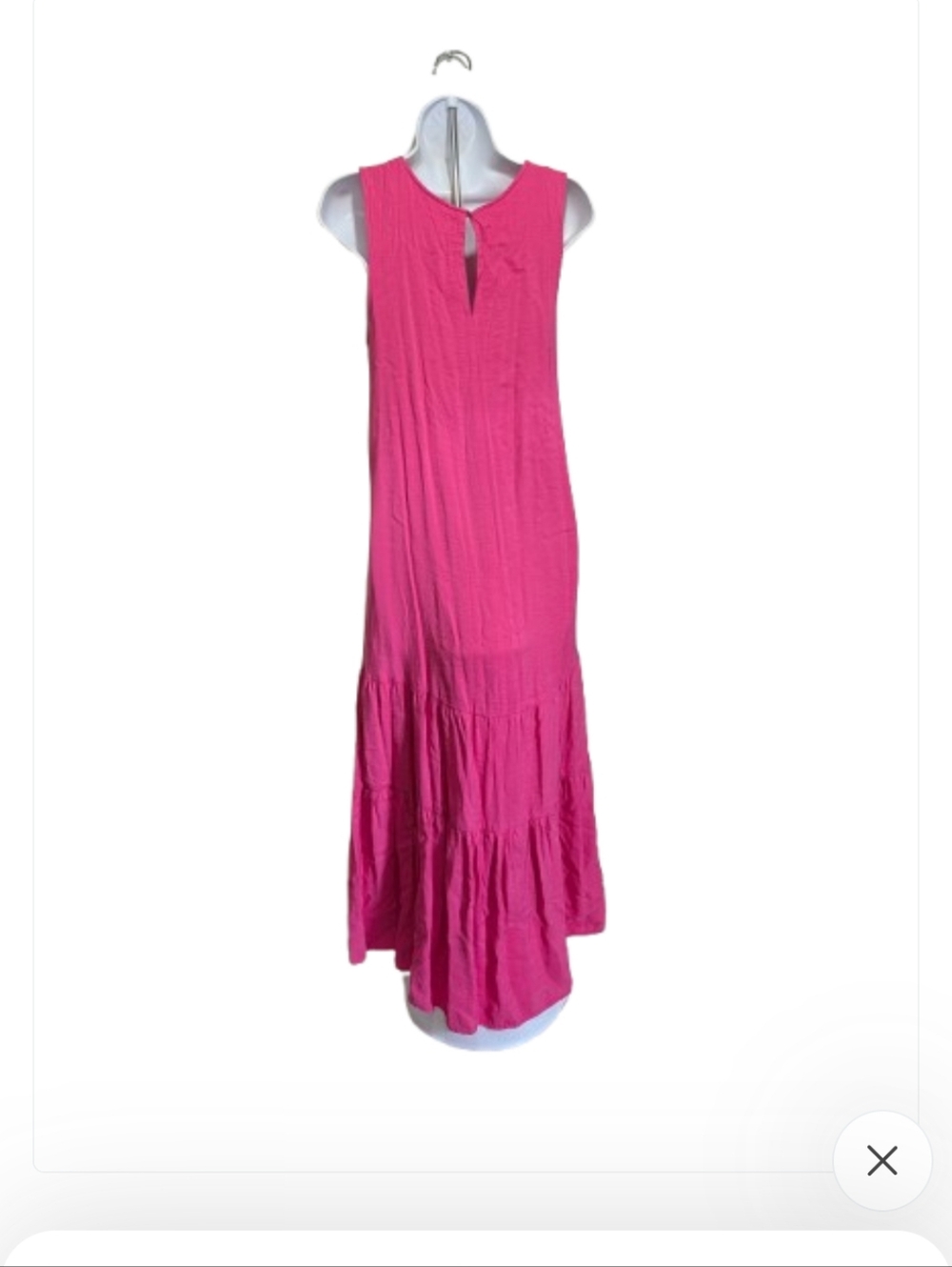 Maeve Anthropologie Tiered Midi Maxi Prairie Dress S Peasant Whimsical #9 - Picture 5 of 7
